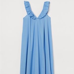 H&M easy blue dress